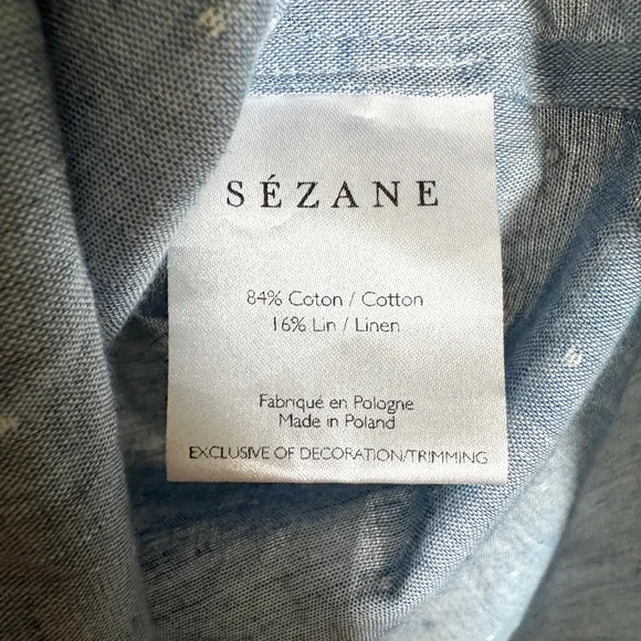 Sezane Tomgirl Shirt - Picture 5 of 6